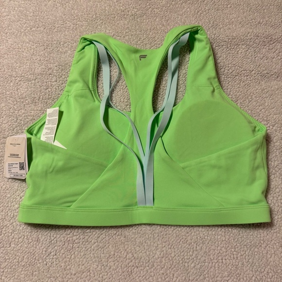 Fabletics Active Set Neon Green Boost High-Waisted 7/8 Legging Sports Bra - Picture 5 of 16